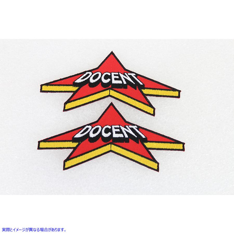 48-1818 ドーセントスターパッチセット 取寄せ Vツイン Docent Star Patch Set (検索用／