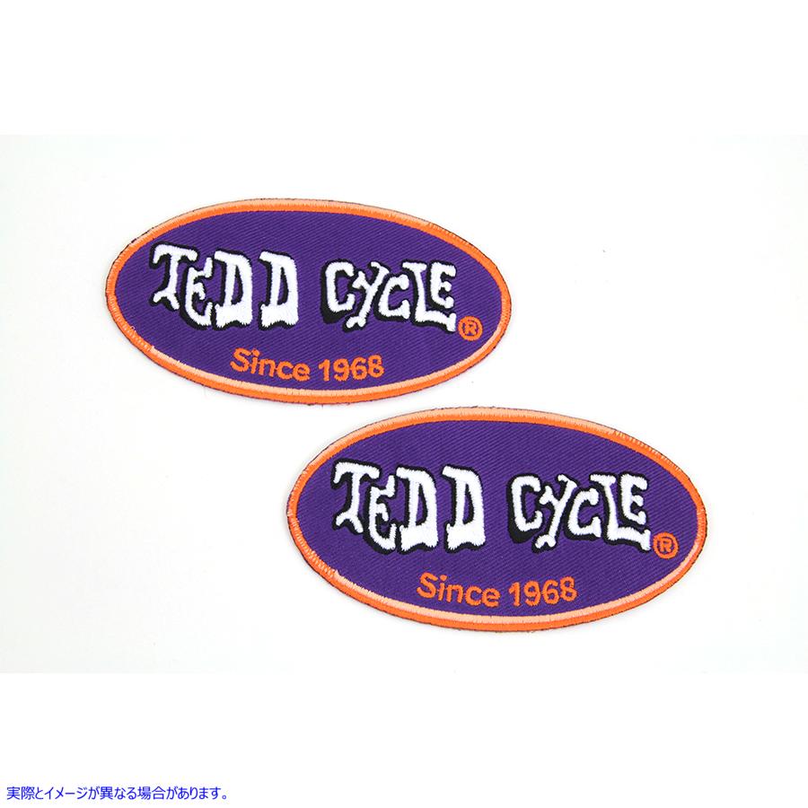 48-1968 テッドサイクルパッチ 取寄せ Vツイン Tedd Cycle Patches (検索用／