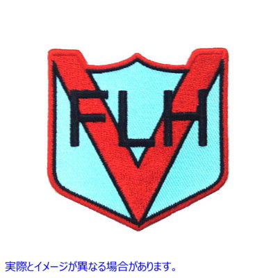48-1974 FLH 布パッチ 取寄せ Vツイン FLH Cloth Patches (検索用／