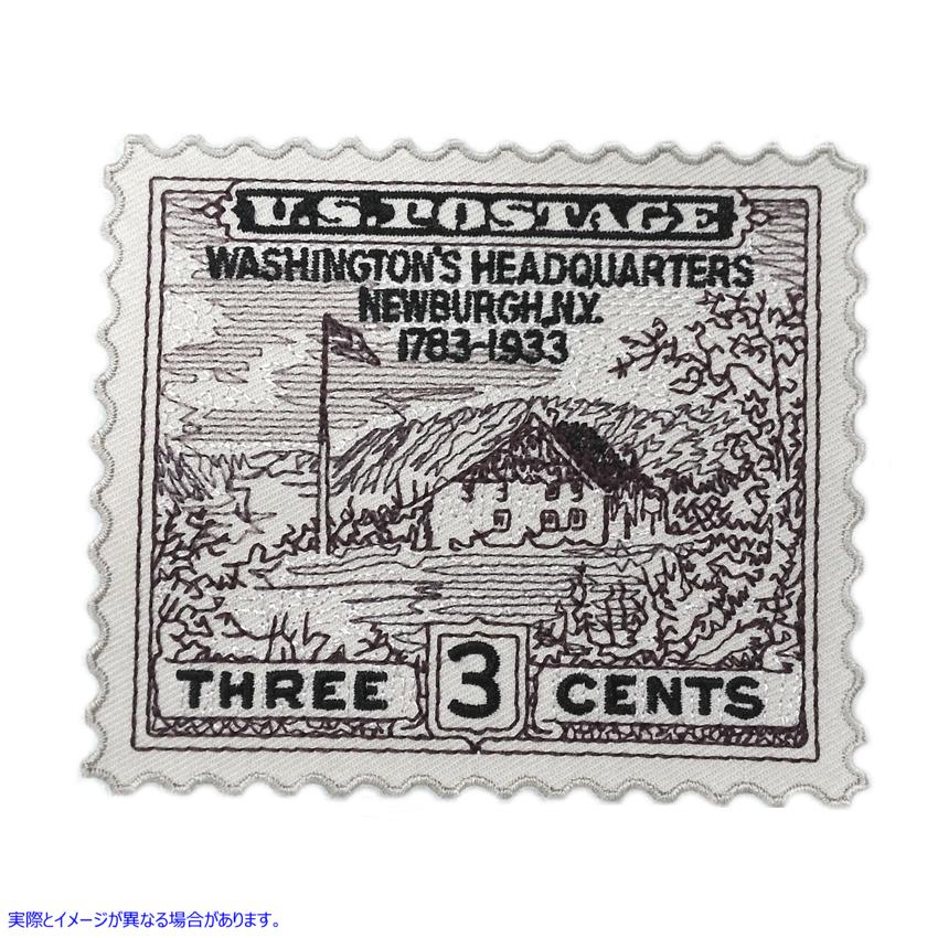 48-2307 ワシントン ニューバーグ スタンプ パッチ 取寄せ Vツイン Washington Newburgh Stamp Patches (検索用／