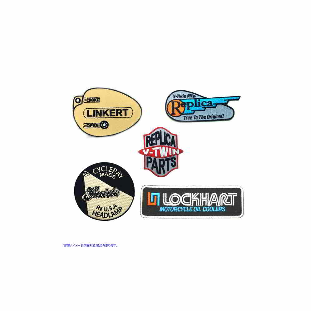 48-8004 布ワッペンセットシリーズ4 取寄せ Vツイン Cloth Patch Set Series 4 (検索用／