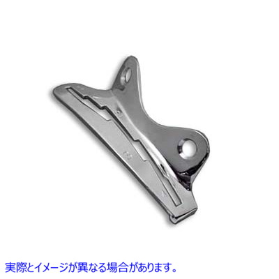 49-0076 クローム左側タンクハンドシフターゲート 取寄せ Vツイン Chrome Left Side Tank Hand Shifter Gate (検索用／33789-37