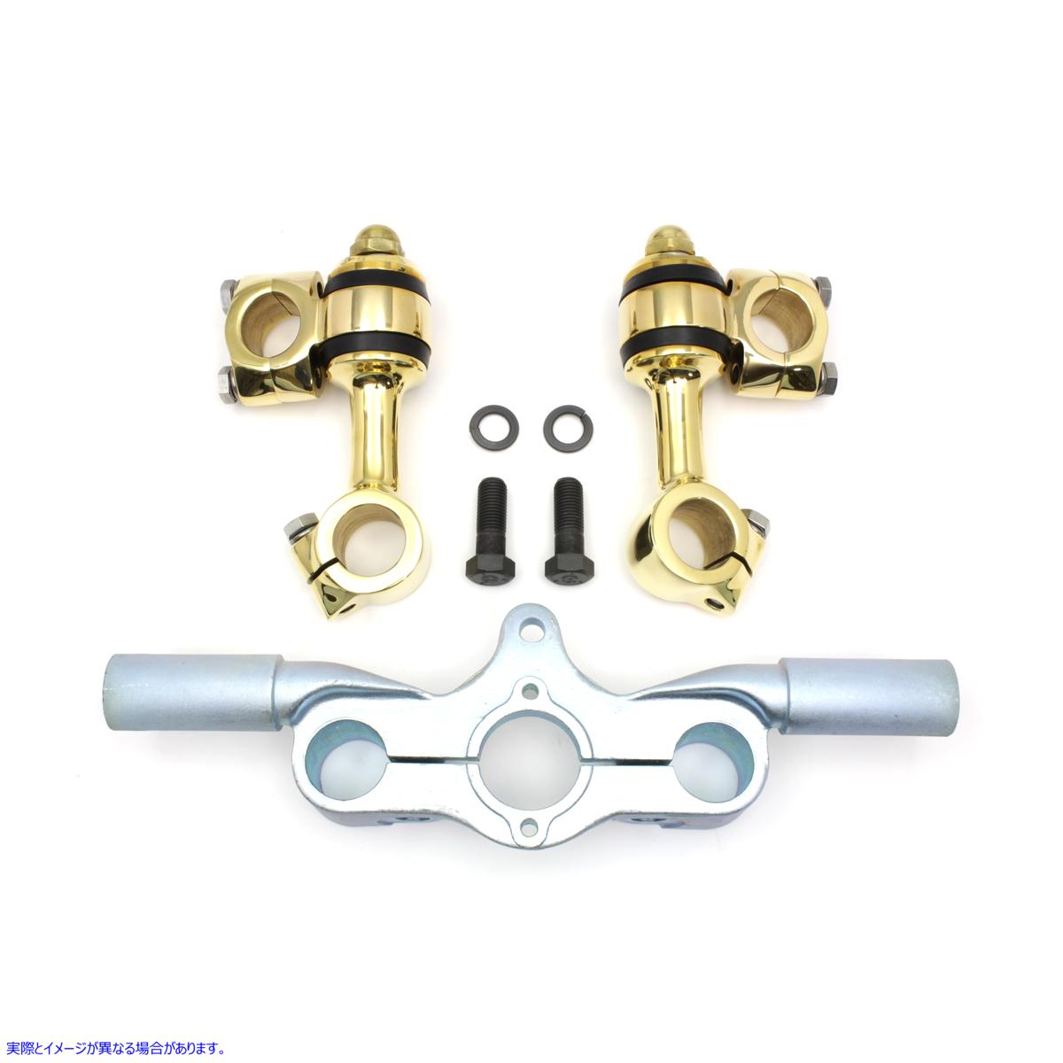 49-0093 フランダース スプリング フォーク ライザー/ツリー キット 取寄せ Vツイン Flanders Spring Fork Riser/Tree Kit (検索
