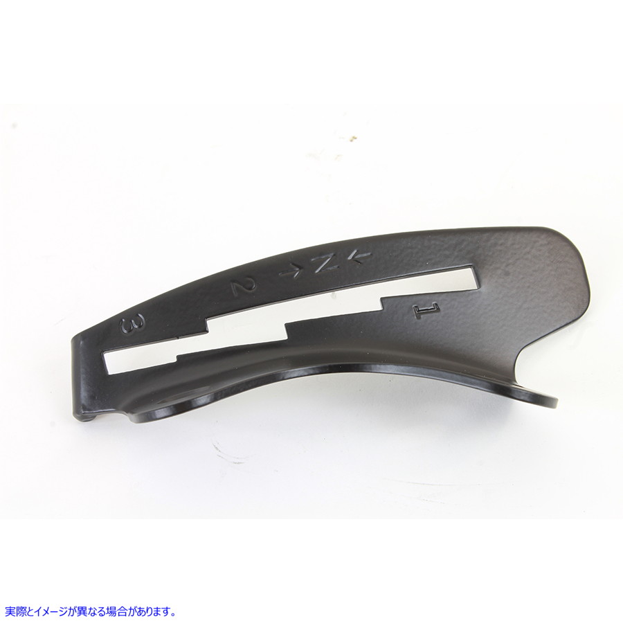 49-0107 ブラック左側タンクハンドシフターゲート 取寄せ Vツイン Black Left Side Tank Hand Shifter Gate (検索用／33785-40