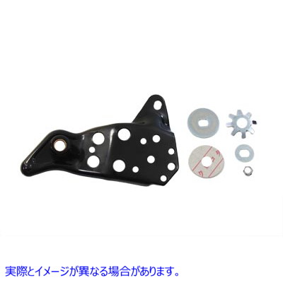 49-0125 ロッカークラッチブラケット ブラック 取寄せ Vツイン Rocker Clutch Bracket Black (検索用／36842-41