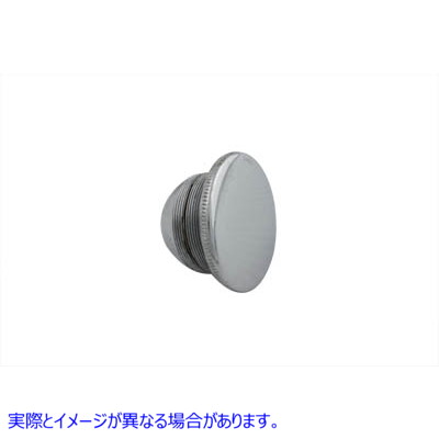 49-0136 JD ガスキャップ ベント付き ニッケルメッキ 取寄せ Vツイン JD Gas Cap Vented Nickel Plated (検索用／3507-16