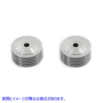 49-0176 アロイスパークプラグクールフィンセット 取寄せ Vツイン Alloy Spark Plug Cool Fin Set (検索用／
