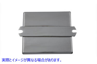 49-0206 クロームバッテリーボックストップ 取寄せ Vツイン Chrome Battery Box Top (検索用／66377-29 4407-29