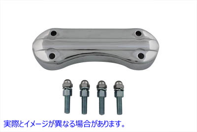 49-0417 クロームハンドルバーライザーリンク 取寄せ Vツイン Chrome Handlebar Riser Link (検索用／56165-49