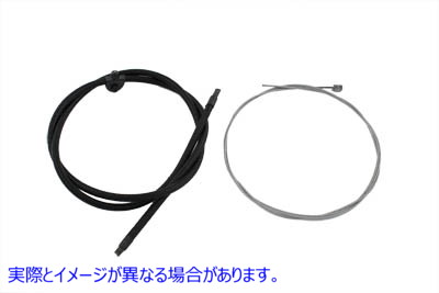 49-0422 レプリカブレーキケーブル 45インチ 取寄せ Vツイン Replica Brake Cable 45 inch (検索用／45060-41