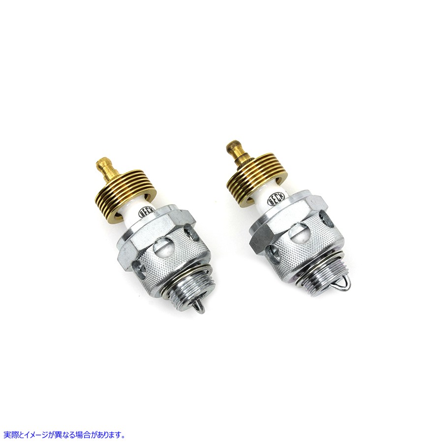 49-0477 18mm スパークプラグキット 取寄せ Vツイン Globe 18mm Spark Plug Kit (検索用／