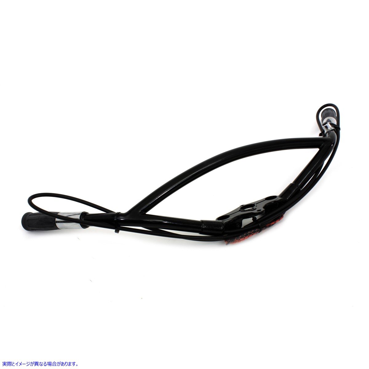 49-0487 Spring Fork Inline Handlebar Black 取寄せ Vツイン (検索用／ V-Twin