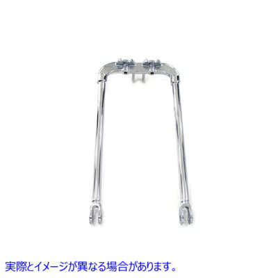 49-0521 クロームフロントスプリングフォークレッグ 取寄せ Vツイン Chrome Front Spring Fork Leg (検索用／45619-97