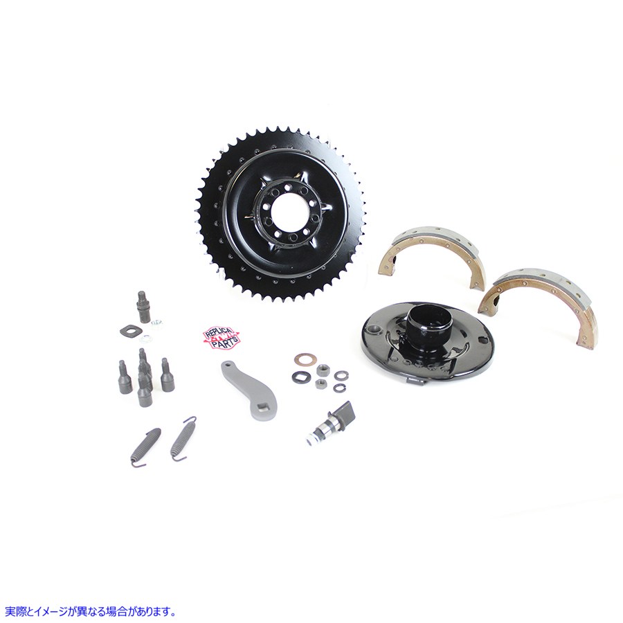 49-0555 1936 EL リア ブレーキ アセンブリ 取寄せ Vツイン 1936 EL Rear Brake Assembly (検索用／