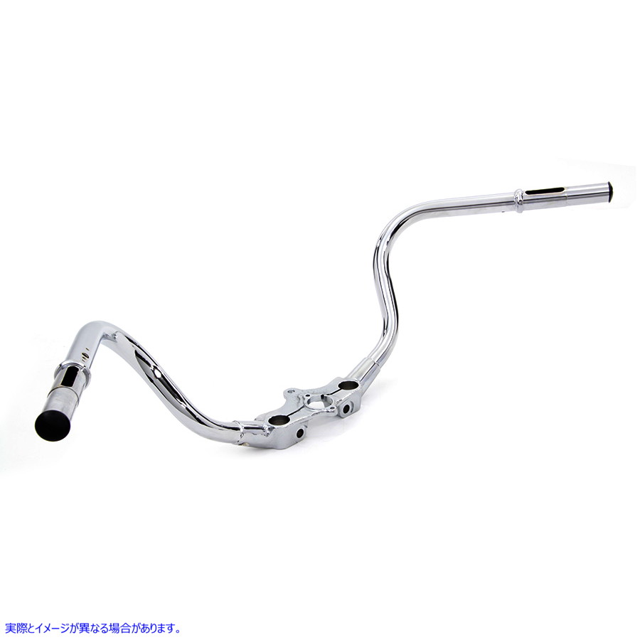 49-0727 ステリング&ヘリング スピードスター ハンドルバー クローム 取寄せ Vツイン Stelling & Helling Speedster Handlebar C