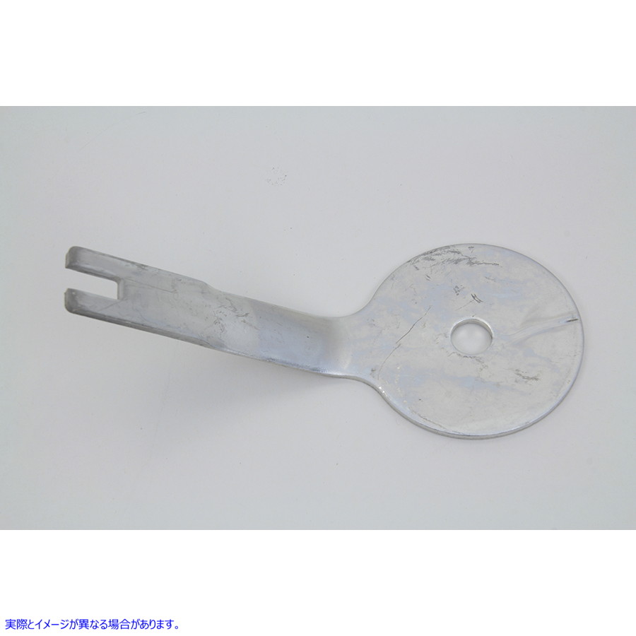 49-0863 カドミウムステアリングダンパーブラケット 取寄せ Vツイン Cadmium Steering Damper Bracket (検索用／