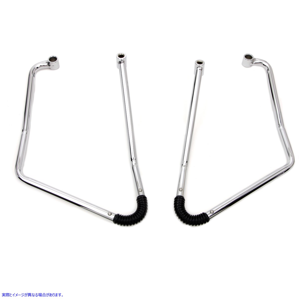 49-0889 クローム調整可能サドルバッグサポートキット 取寄せ Vツイン Chrome Adjustable Saddlebag Support Kit (検索用／