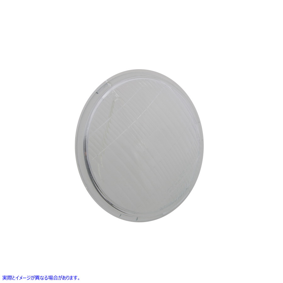 49-0923 レプリカヘッドランプガラスレンズクリア 取寄せ Vツイン Replica Headlamp Glass Lens Clear (検索用／67731-35