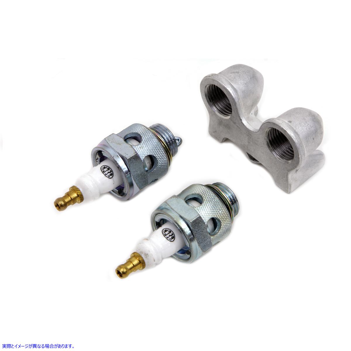 49-0947 Beck スパークプラグセット ホルダー付 取寄せ Vツイン Beck Spark Plug Set with Holder (検索用／
