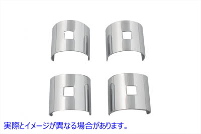 49-0961 クローム ULH リテーナー クリップ 取寄せ Vツイン Chrome ULH Retainer Clip (検索用／18254-39