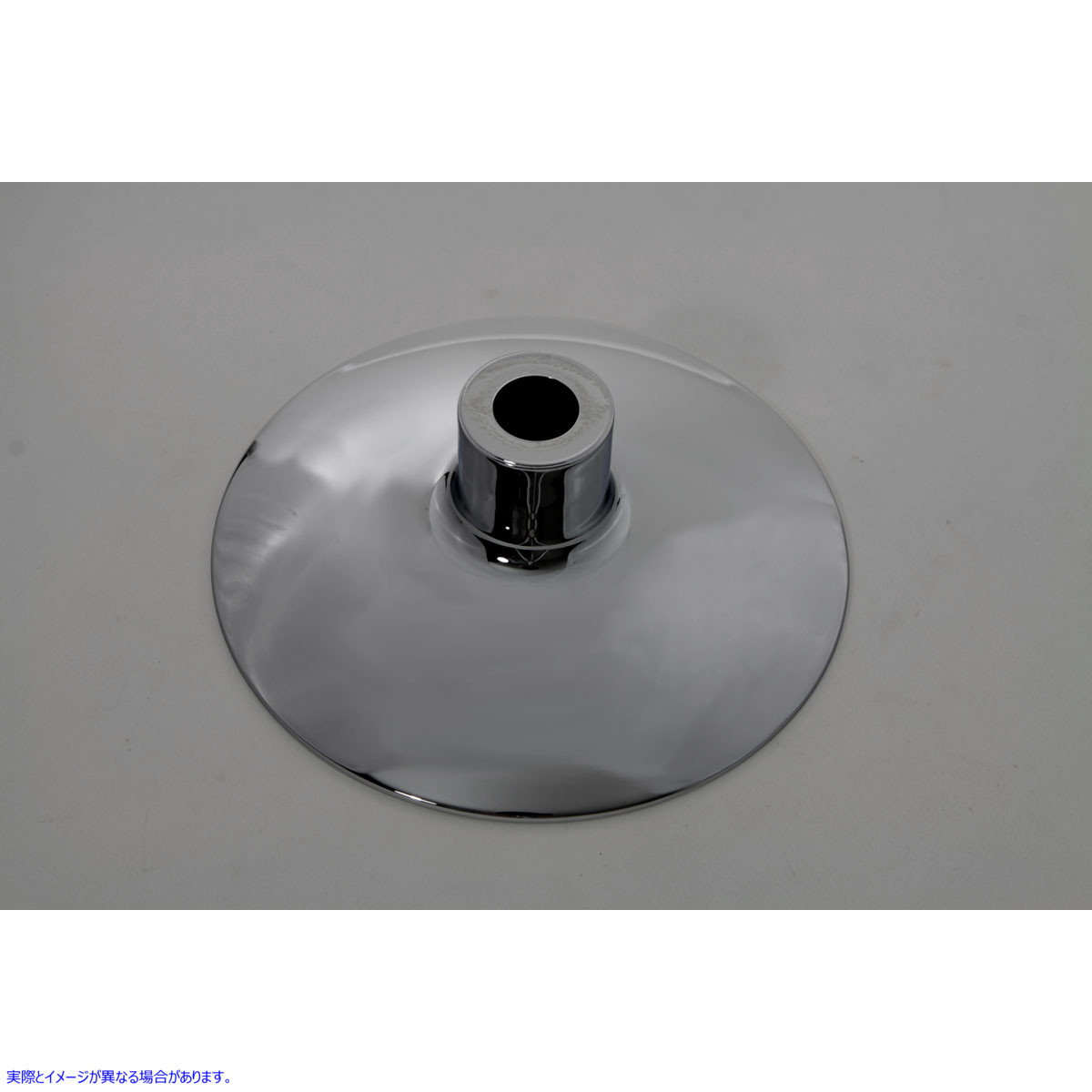 49-0977 クロームフロントホイールキャップとスペーサー 取寄せ Vツイン Chrome Front Hubcap and Spacer (検索用／