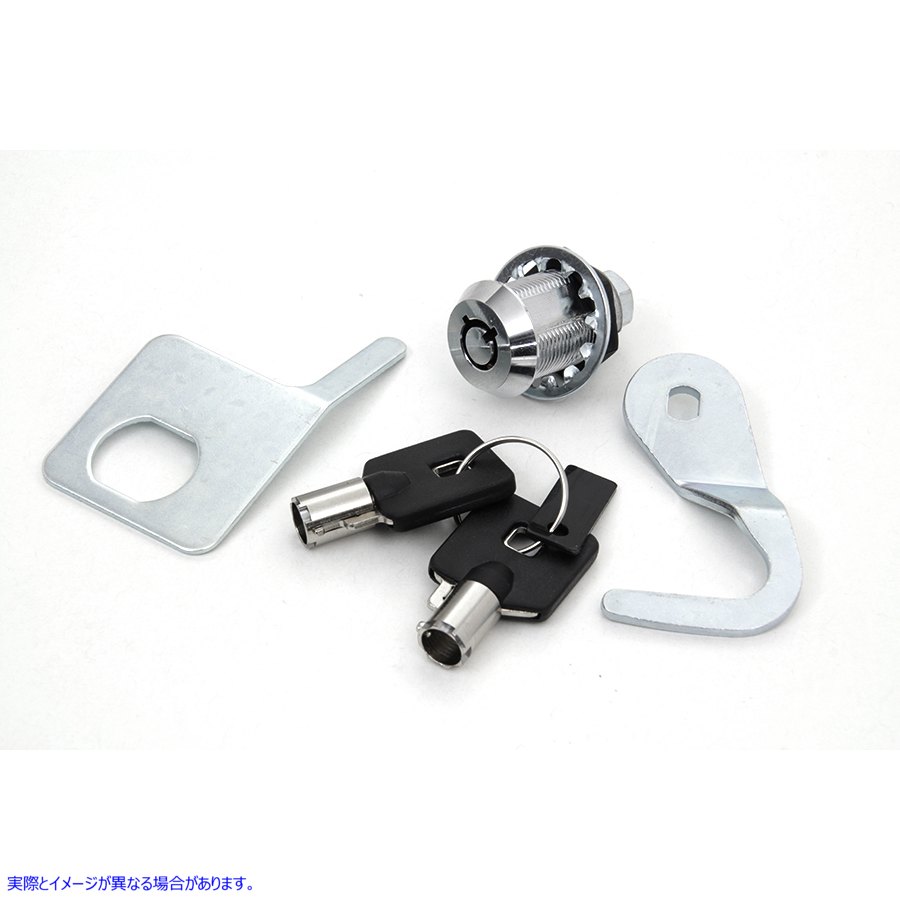 49-1006 クローム サドルバッグ ロックとキー キット 取寄せ Vツイン Chrome Saddlebag Lock and Key Kit (検索用／53194-07