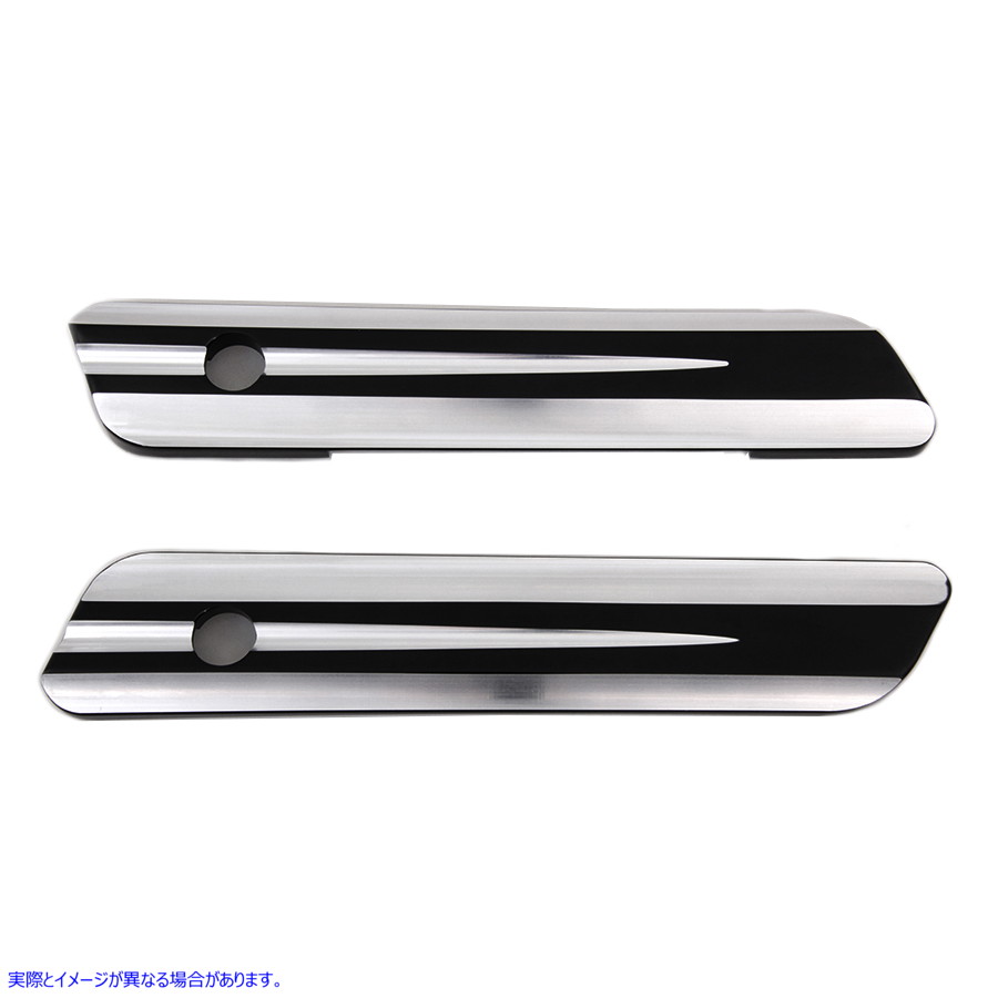 49-1012 サドルバッグフェイスプレートセット 取寄せ Vツイン Saddlebag Face Plate Set (検索用／
