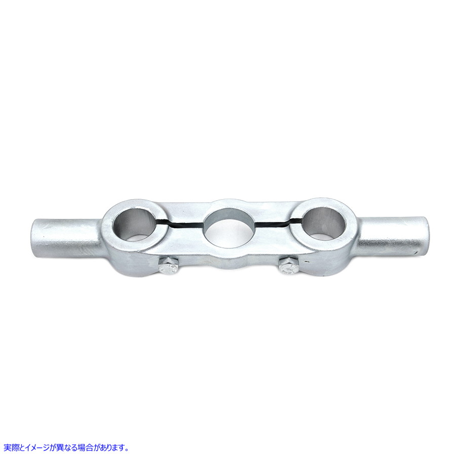 49-1104 VL スプリング フォーク トップ トリプル ツリー ホワイト ジンク 取寄せ Vツイン VL Spring Fork Top Triple Tree Whit