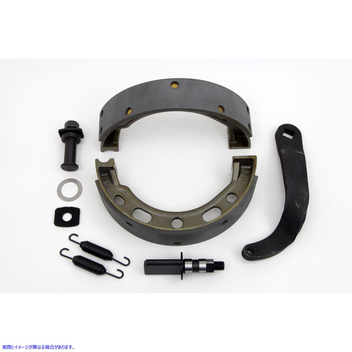 49-1240 リアブレーキシューキット 取寄せ Vツイン Rear Brake Shoe Kit (検索用／
