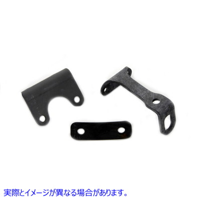 49-1253 ホーンマウントブラケットセット 取寄せ Vツイン Horn Mount Bracket Set (検索用／