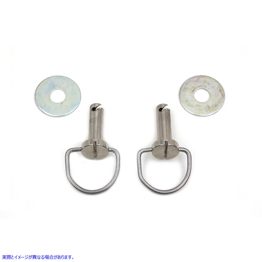 49-1267 ベイルヘッドスタイルサドルバッグスタッドセット 取寄せ Vツイン Bail Head Style Saddlebag Stud Set (検索用／90834-