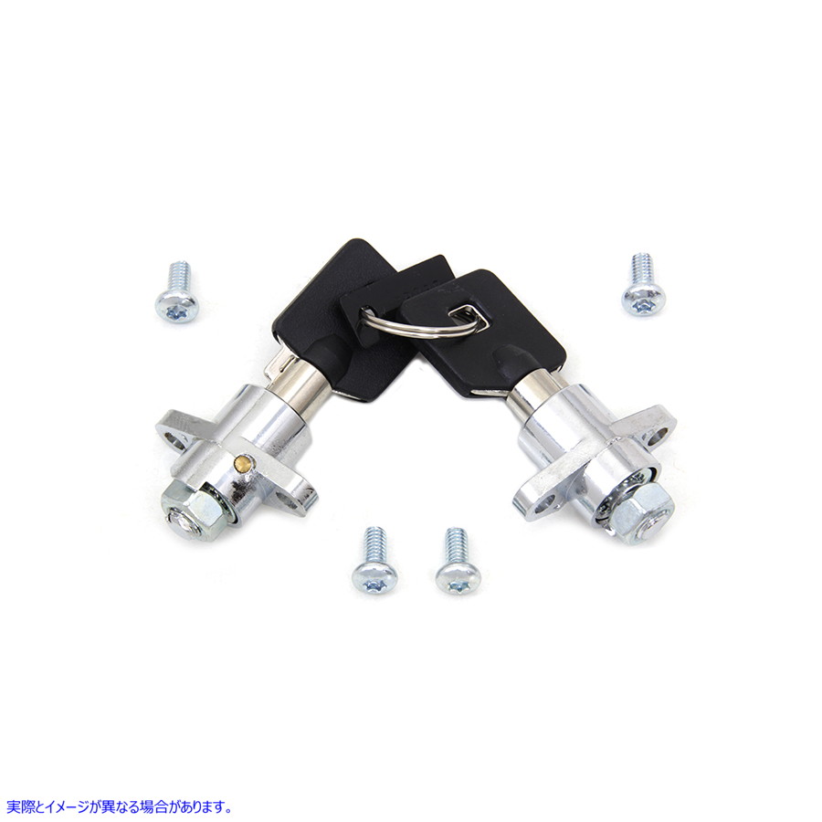 49-1270 サドルバッグロックセット 取寄せ Vツイン Saddlebag Lock Set (検索用／90300024