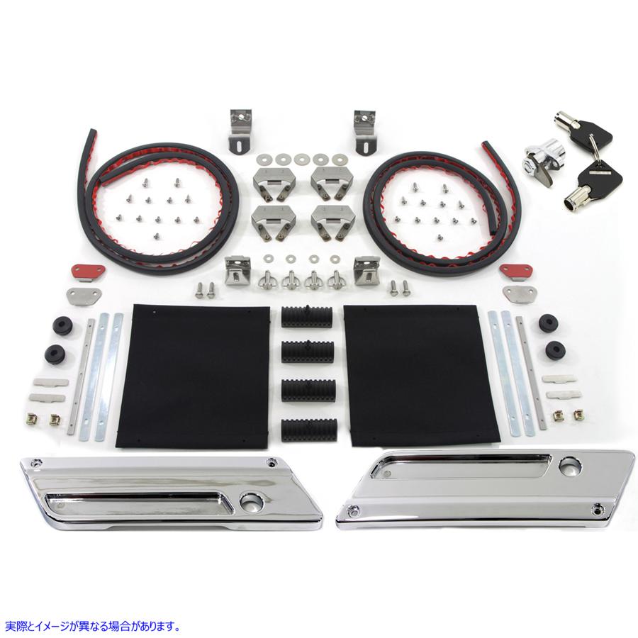 49-1271 サドルバッグハードウェアキット 取寄せ Vツイン Saddlebag Hardware Kit (検索用／