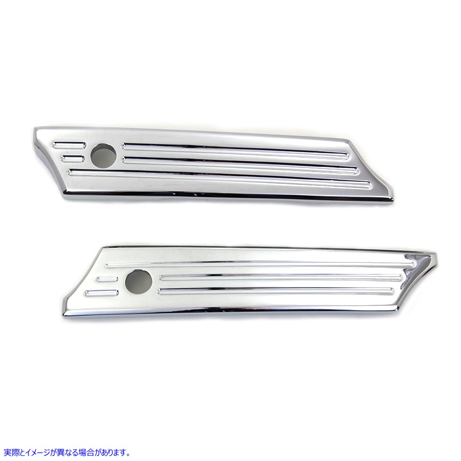 49-1281 サドルバッグフェイスプレートセット 取寄せ Vツイン Saddlebag Face Plate Set (検索用／90201084