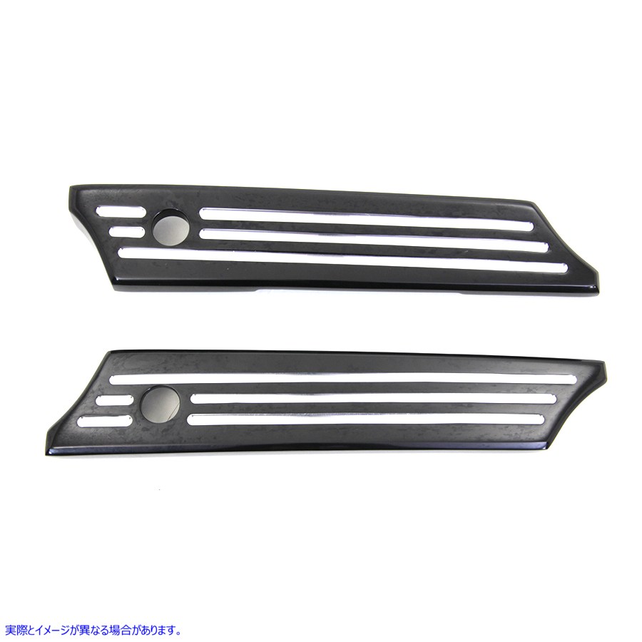 49-1282 サドルバッグフェイスプレートセット 取寄せ Vツイン Saddlebag Face Plate Set (検索用／90200915