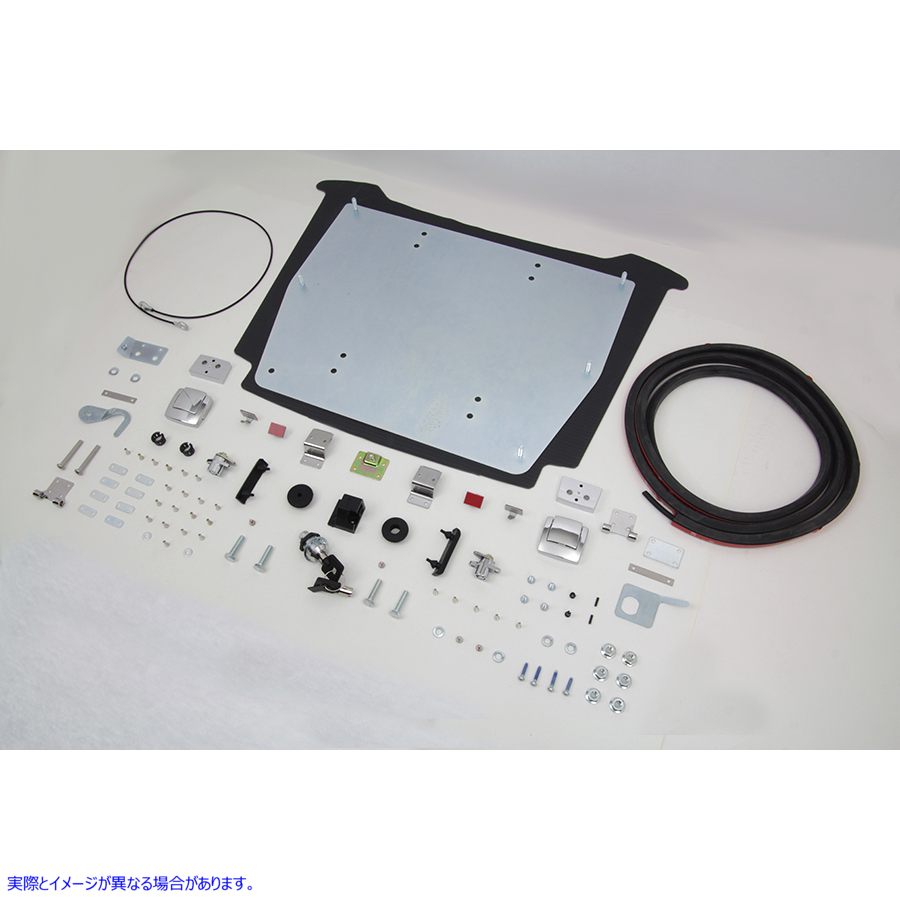 49-1285 ツアーパックハードウェアキット 取寄せ Vツイン Tour-Pak Hardware Kit (検索用／