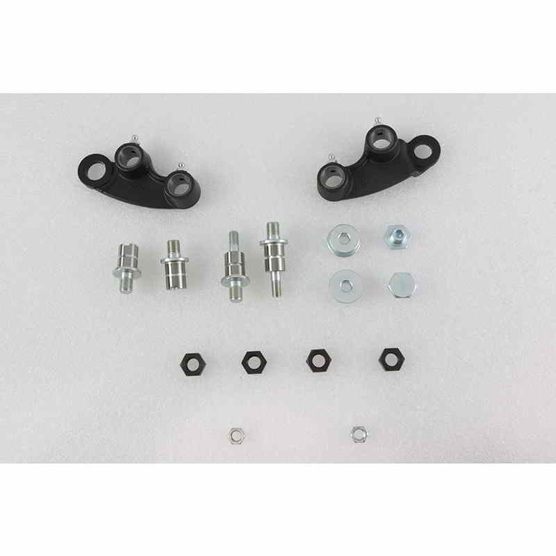 49-1343 スプリング フォーク ロッカー セット ブラック 取寄せ Vツイン Spring Fork Rocker Set Black (検索用／