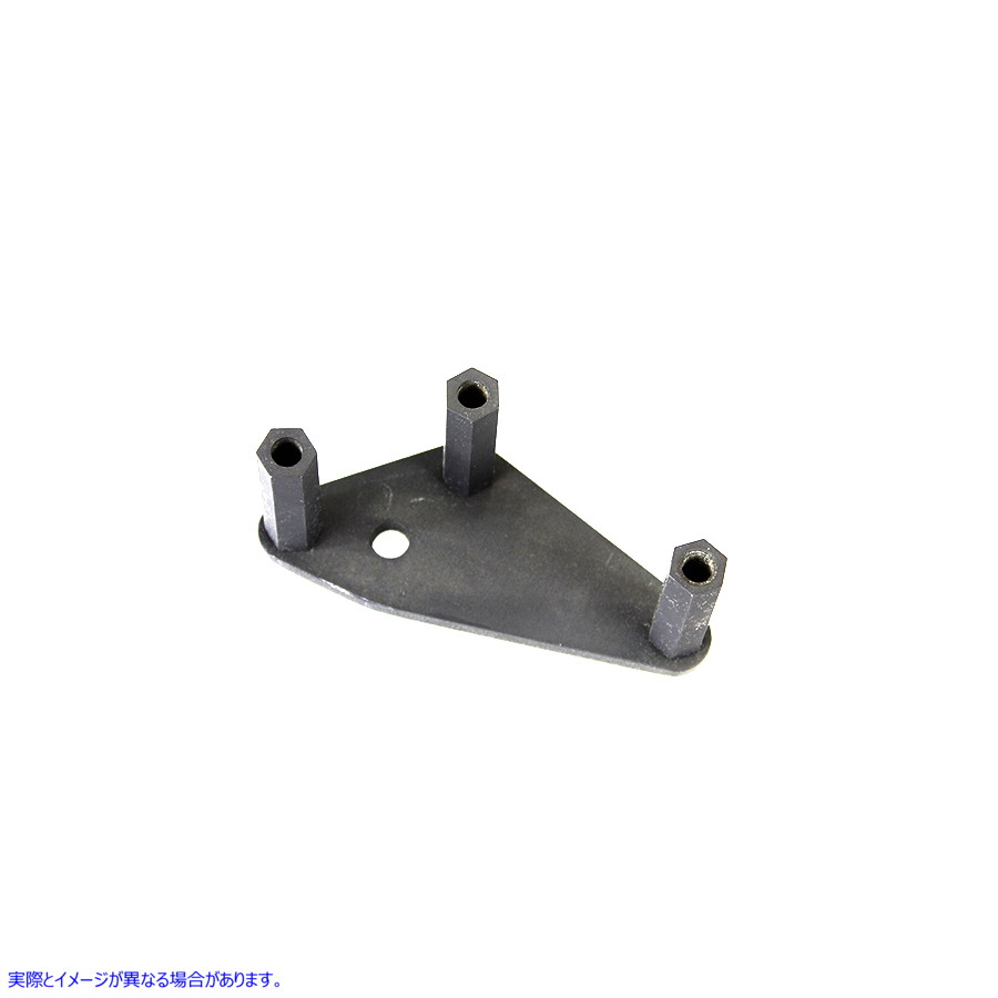 49-1486 WR 45 インチ 右フットペグ マウント パーカーライズド 取寄せ Vツイン WR 45 inch Right Footpeg Mount Parkerized (検