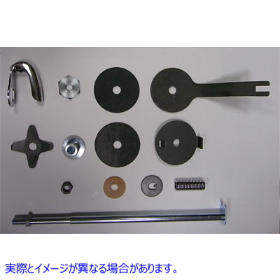 49-1952 ステアリングダンパーキット 取寄せ Vツイン Steering Damper Kit (検索用／46700-46