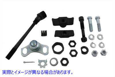 49-1990 リジッドサイドカーコネクタキット 取寄せ Vツイン Rigid Side Car Connector Kit (検索用／87082-36