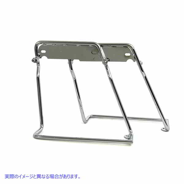 49-2418 亜鉛メッキサドルバッグマウント 取寄せ Vツイン Zinc Plated Saddlebag Mounts (検索用／90877-63 90875-63