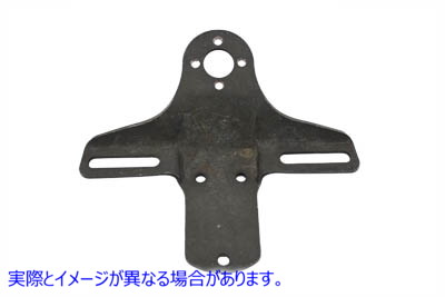 49-2545 グロスブラックテールランプブラケット 取寄せ Vツイン Gloss Black Tail Lamp Bracket (検索用／68040-55
