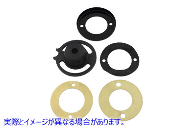 49-2576 フロントブレーキプレートカバーキット 取寄せ Vツイン Front Brake Plate Cover Kit (検索用／