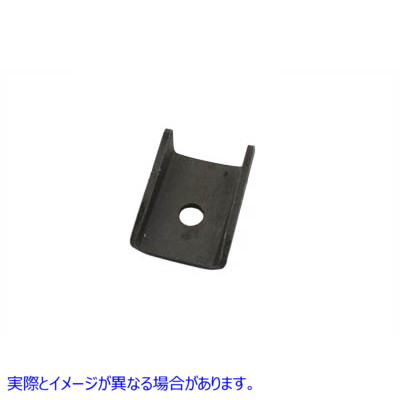 49-2577 リアハンガーマフラークランプ補強 取寄せ Vツイン Rear Hanger Clamp Parkerized (検索用／1065-30