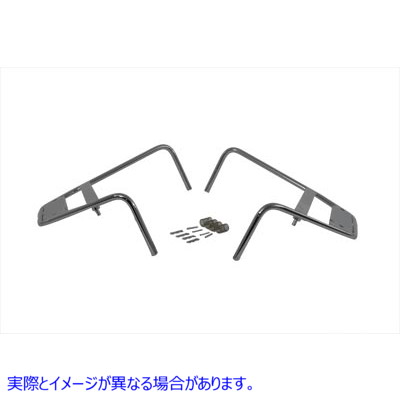 49-2621 バブルバッグ クローム マウント ブラケット セット 取寄せ Vツイン Bubble Bag Chrome Mount Bracket Set (検索用／