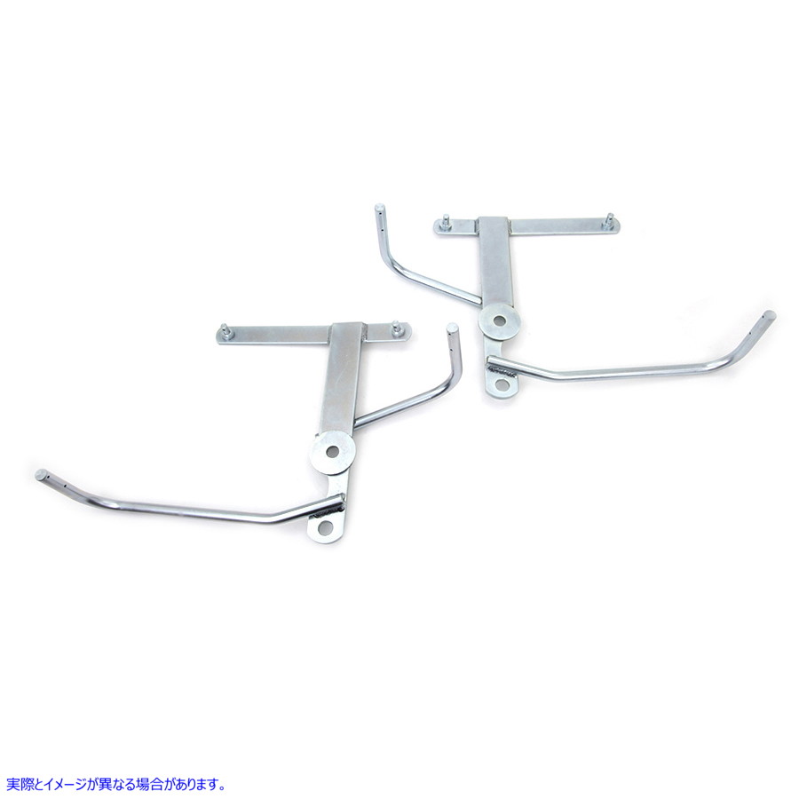 49-2634 バブルバッグ亜鉛メッキマウントブラケットキット 取寄せ Vツイン Bubble Bag Zinc Plated Mount Bracket Kit (検索用／