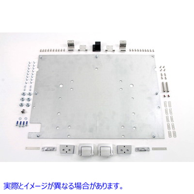 49-2744 ツアーパック荷物ハードウェアキット 取寄せ Vツイン Tour-Pak Luggage Hardware Kit (検索用／