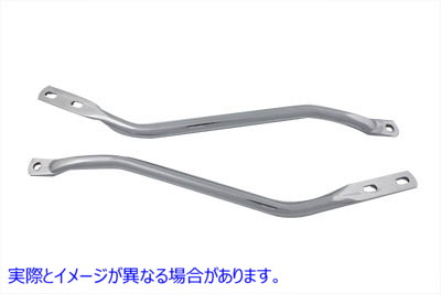 49-3089 インディアン リアフェンダー クローム メッキ ブレース セット 取寄せ Vツイン Indian Rear Fender Chrome Plated Brac