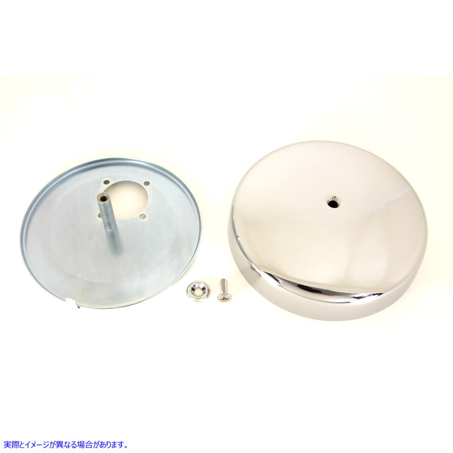 49-3093 インド製クロームエアクリーナーアセンブリ 取寄せ Vツイン Indian Chrome Air Cleaner Assembly (検索用／