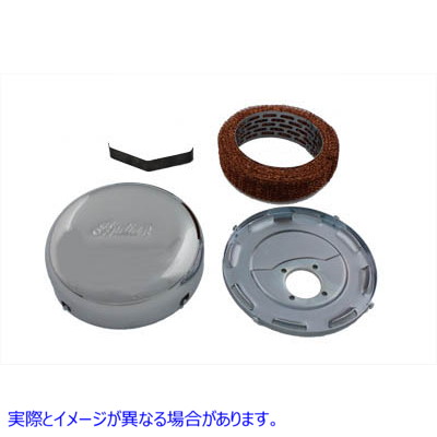 49-4050 インディアン エア クリーナー アセンブリ 生 Indian Air Cleaner Assembly Raw 取寄せ Vツイン (検索用／I166002